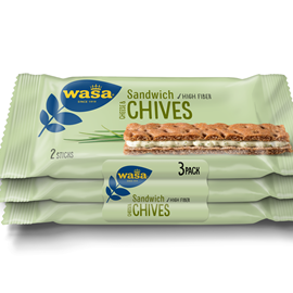 Cover image for Wasa Sandwich Cheese & Chives