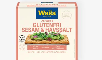 Cover image for Wasa Sesame Gluten Free Sesame & Seasalt for Nordics market 