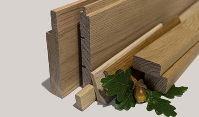 Cover image for Oak lacquered moulding, oak whitetoned moulding, oak natural moulding