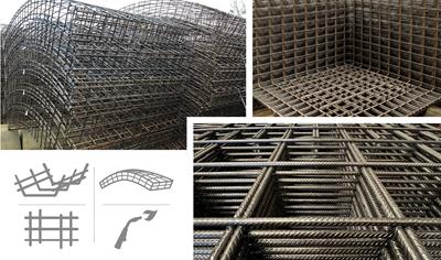 Cover image for Bending welded wire reinforcement, tunnel segment reinforcement and welded mesh