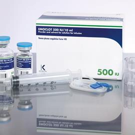 Cover image for Emoclot 500 IU/10ml