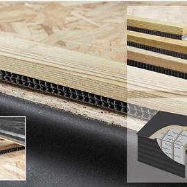 Cover image for Ventilation strip with wood