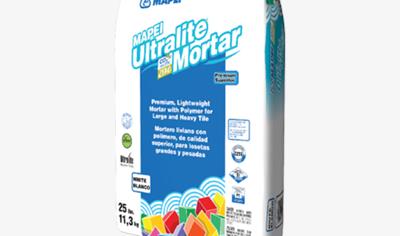 Cover image for Mapei Ultralite Mortar white