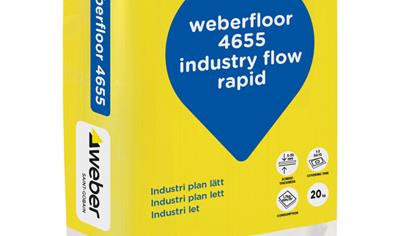 Cover image for weberfloor 4655 industry flow rapid