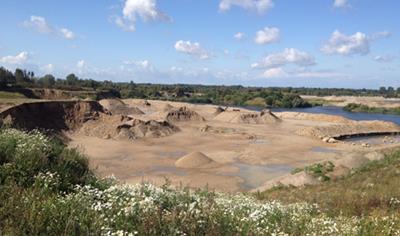 Cover image for Aggregates from Nyrand gravel pit-Svebølle