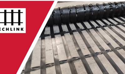 Cover image for TECHLINK- High strength strip bonded Flexible Geogrid