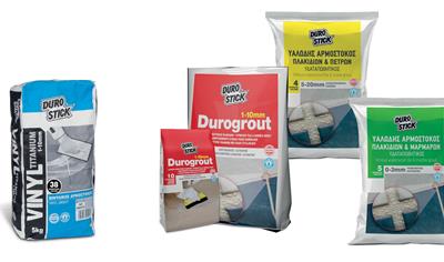 Cover image for Durostick - Acrylic & epoxy grouts for tile, granite and marble