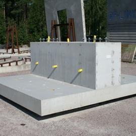 Cover image for Concrete foundation elements – Grundläggningselement