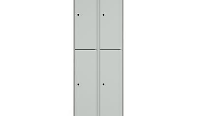 Cover image for Student locker ROZ, sloping roof, 2 modules, 4 doors, 1890x600x550 mm