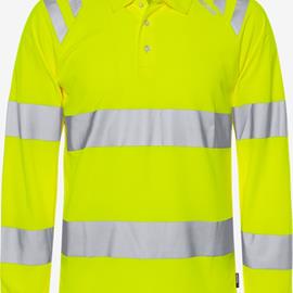 Cover image for High vis Green long sleeve polo shirt class 3 7864 GPST