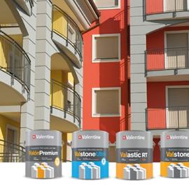 Cover image for Pinturas de exterior acrílicas y estireno-acrílicas - CIN VALENTINE