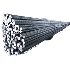 Cover image for Steel reinforcing bar manufactured from steel scrap by T A 2000