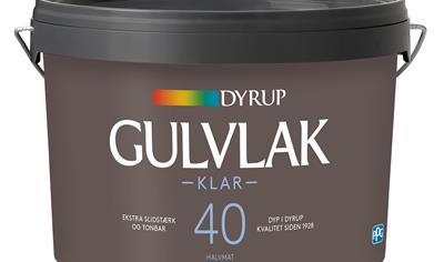 Cover image for PPG Dyrup Gulvlak Klar 40