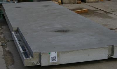 Cover image for Solid precast concrete floor slab