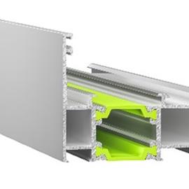 Cover image for Thermal break mill finished aluminium profile