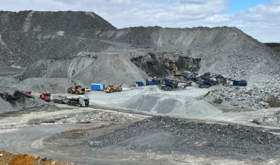 Cover image for Aggregates from Skellefteå quarry – Björkdal
