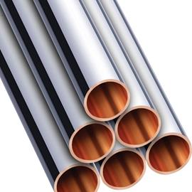 Cover image for Altech chrome plated copper pipes – Altech kopparrör förkromade halvhårda