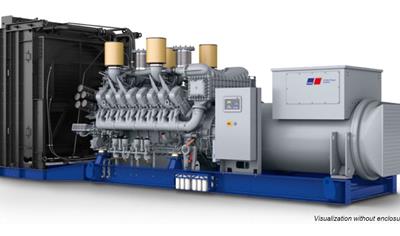 Cover image for Containerized Diesel Generator Set mtu 16V4000 DS2500
