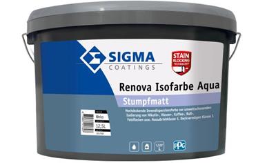 Cover image for PPG Sigma Renova Isofarbe Aqua Stumpfmatt