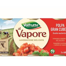 Cover image for VALFRUTTA Chopped Tomatoes Steamed Cooked