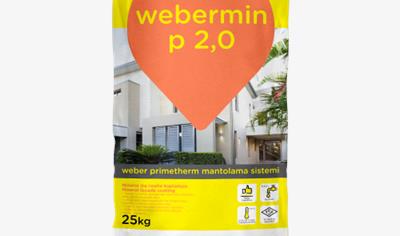 Cover image for webermin p 2,0 Cement based decorative facade coating
