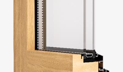 Cover image for Profili in legno-alluminio e alluminio-legno per serramenti, serie MAWOOD74TT, MAWOODART, MAWOODART HP, MATERMIK WOOD, MAS100WTT, MAS150WTT, MAWOOD76STH