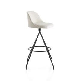 Cover image for Aleta chair & stool with a swivel base