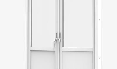 Cover image for Elitfönster Original Alu Balcony double doors - AD2 - Window