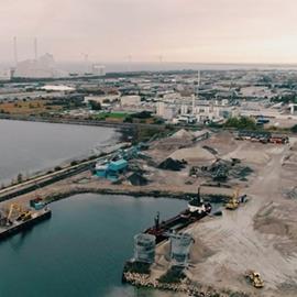 Cover image for Aggregates from Copenhagen, terminal for marine aggregates – Avedøre