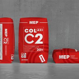 Cover image for Cement-based Tile Adhesives - MEP COL PRO, MEP COL PRIMO and MEP PRIMER 3 C