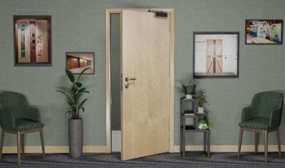 Cover image for FD60 Flush Solid Core Timber Door 2040x926x54mm