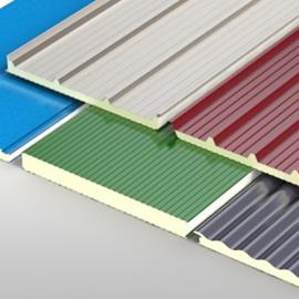 Cover image for Sandwich panels with steel facings and expanded rigid polyurethane or polyisocyanurate insulating core