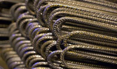 Cover image for Cut and bent reinforcing steel bars