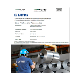 Cover image for UMS Steel Profiles and Accessories