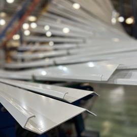 Cover image for Extruded coated aluminium profiles