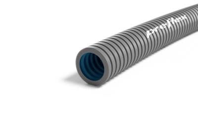 Cover image for Corrugated empty conduits with standard, low-friction, halogen-free or UV-resistant formulation & with the diameters of 16, 20, 25, 32 & 40 mm