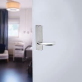 Cover image for Lockwood 1800 Series Plate Door Furniture - Lever only 1905/70SC