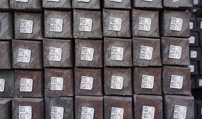 Cover image for Steel billets