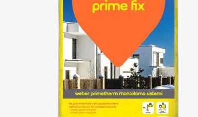 Cover image for webertherm prime fix Adhesive mortar for thermal insulation systems