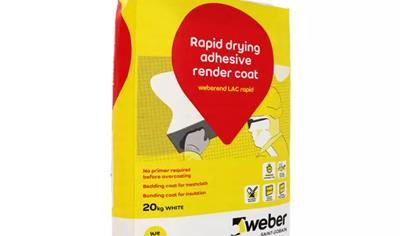 Cover image for weberend LAC Rapid / weberwall Brick External Adhesive Coat