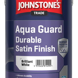 Cover image for PPG Johnstones Trade Aqua Guard Durable Water-based Satin