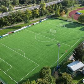 Cover image for ECO NEXT© synthetic turf system made in the  following versions:   ECONEXT TTC FLASH, HORIZON, REACT, DYNAMIC SUPER  PRO, HYPER TTC NEW ONE, SAFILIFE LIME LUXURY 