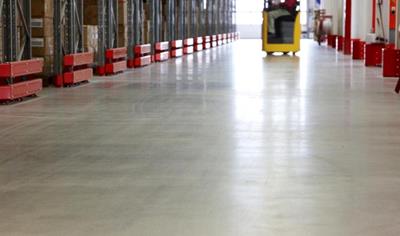 Cover image for Teqplan – Polymer reinforced concrete floor wear layer, Teqbase – Roller compacted concrete floor base layer, Teqplan System floor – Complete floor, consists of Teqplan wear layer and Teqbase base layer