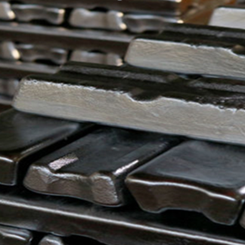 Cover image for Aluminum ingots from recycling