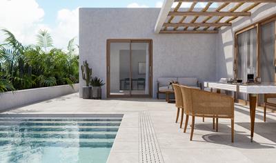 Cover image for Gres extruido de Cerámica Mayor / Stoneware extruded tiles from Cerámica Mayor