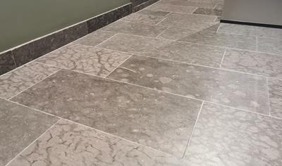 Cover image for Floor tile, Jämtland limestone