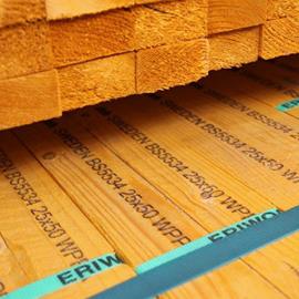 Cover image for Super Yellow™ BS5534 Graded, kiln-dried and treated roofing battens