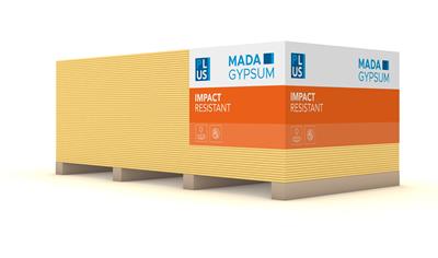 Cover image for MADA PLUS IMPACT RESISTANT PLASTERBOARD