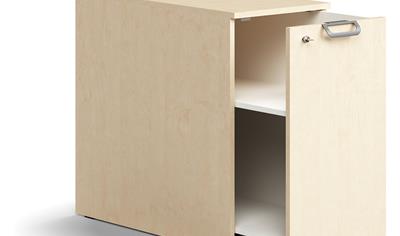 Cover image for QBUS Storage lockable side cabinet right/left-hand, 740x400x800 mm