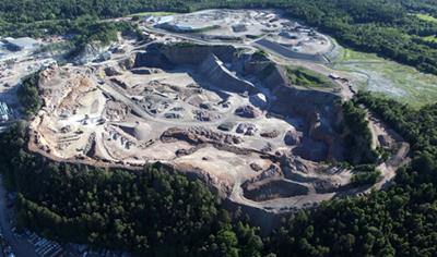 Cover image for Aggregates from Gothenburg quarry - Tagene